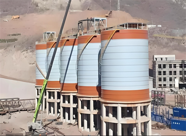 越秀高架钢板仓