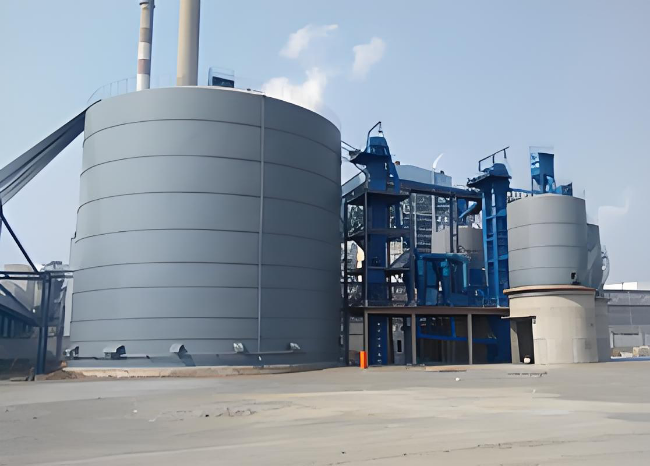 越秀1万吨钢板仓